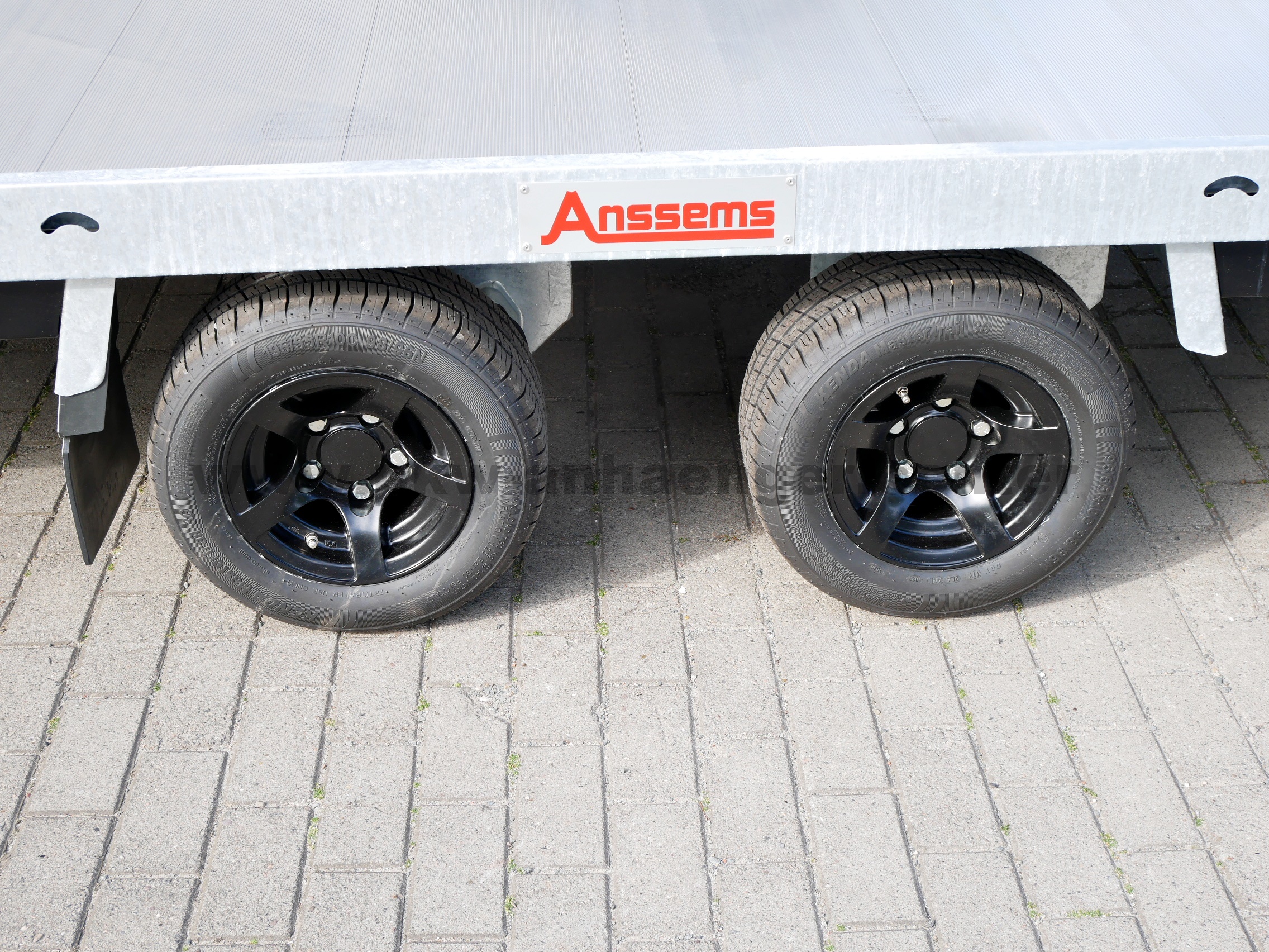 Anssems MSX 3000 405x200 Go-Getter Autotrailer mit Aluboden