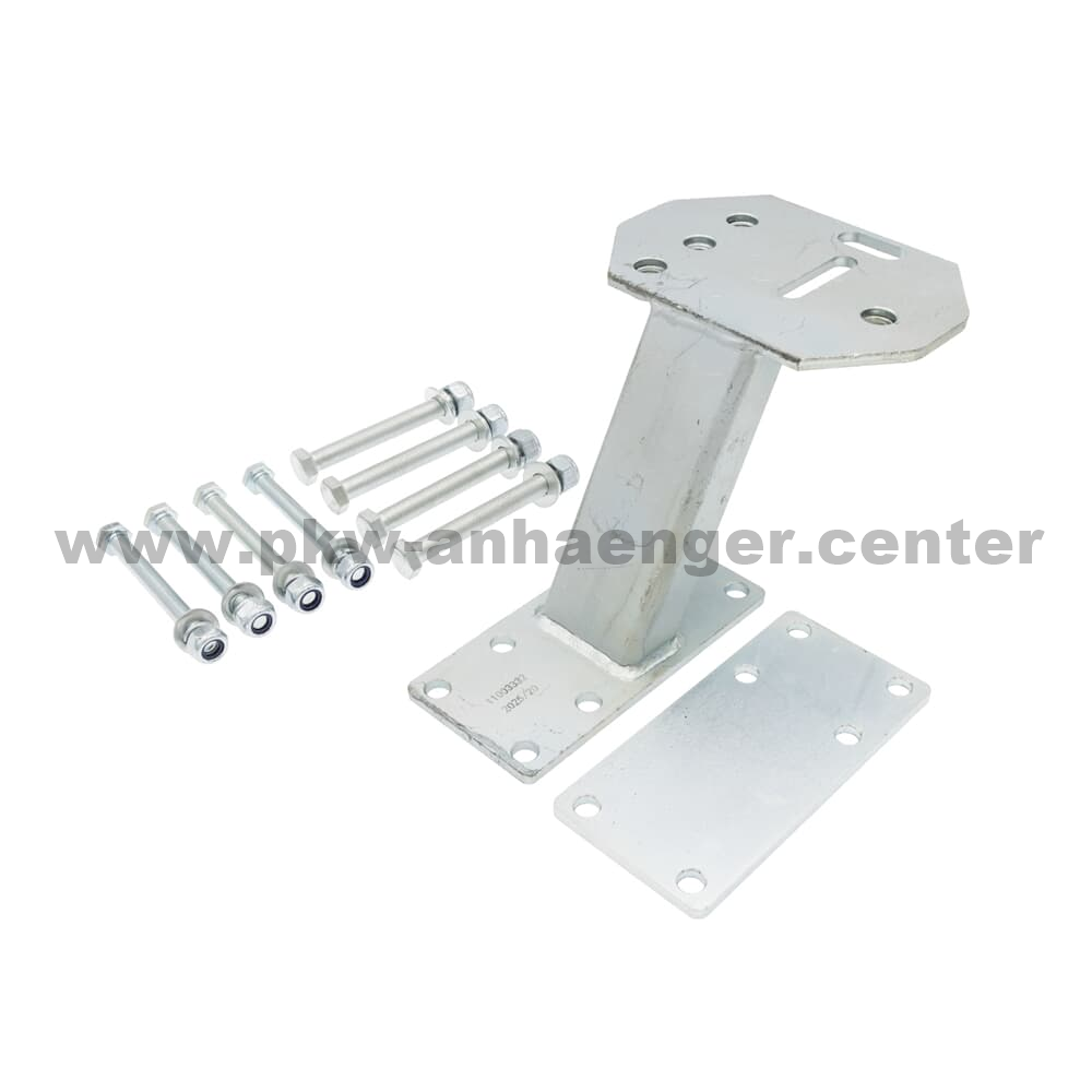 Ersatzradhalter für Deichsel oder Rahmenprofile für PKW-Anhänger