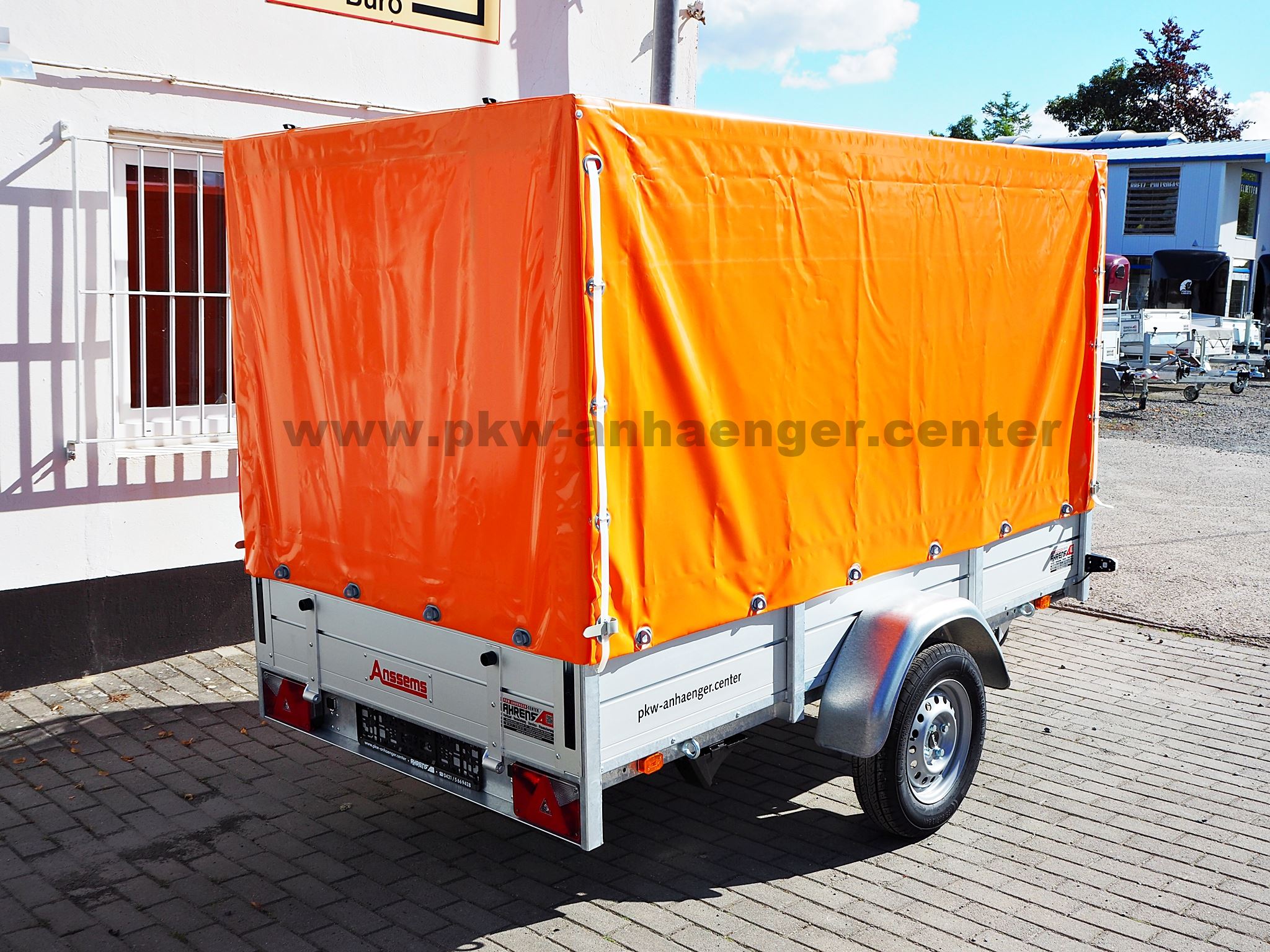 Anssems BSX 750 251x130x150cm Planenanhänger