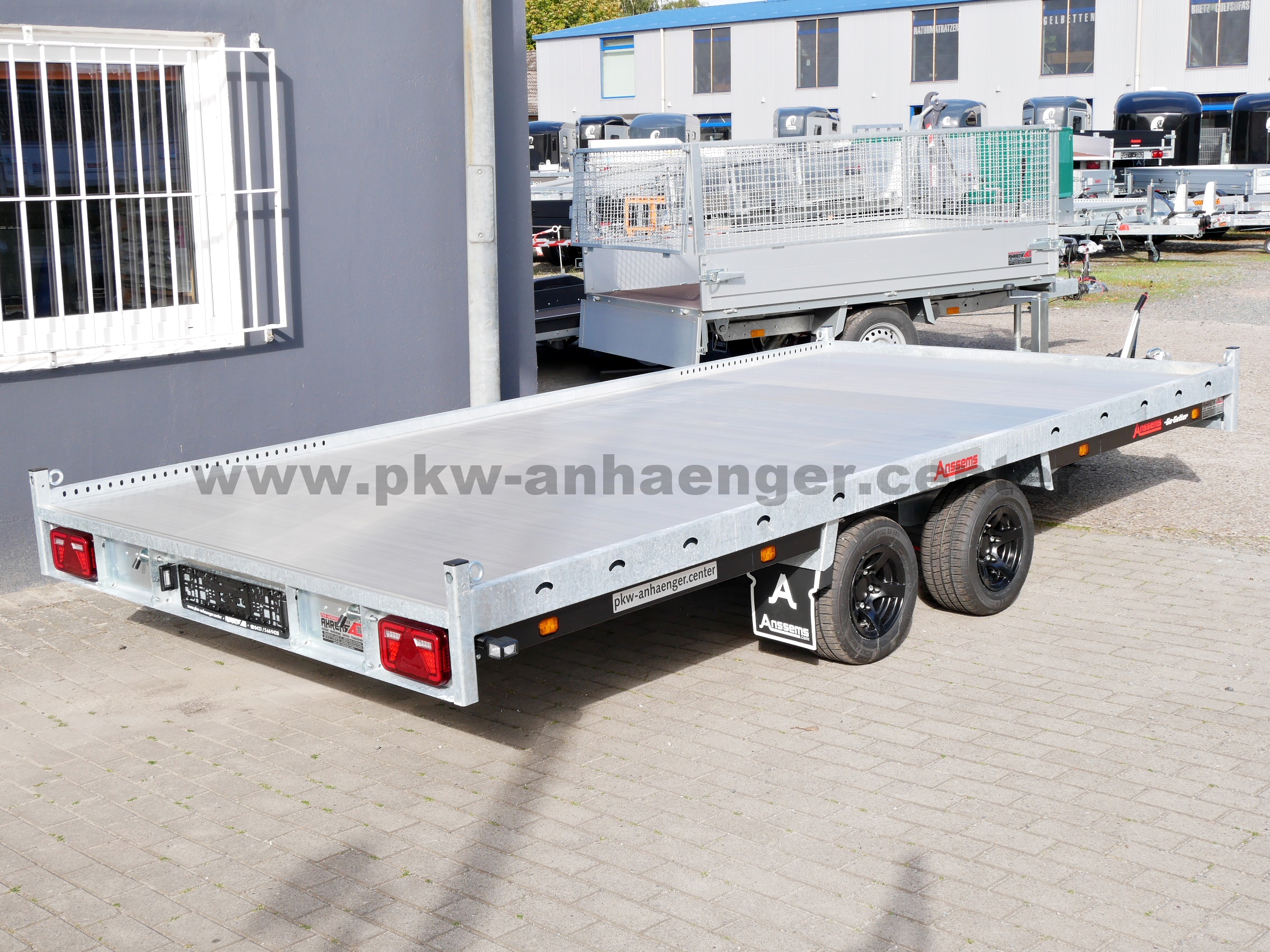 Anssems MSX 3000 405x200 Go-Getter Autotrailer mit Aluboden