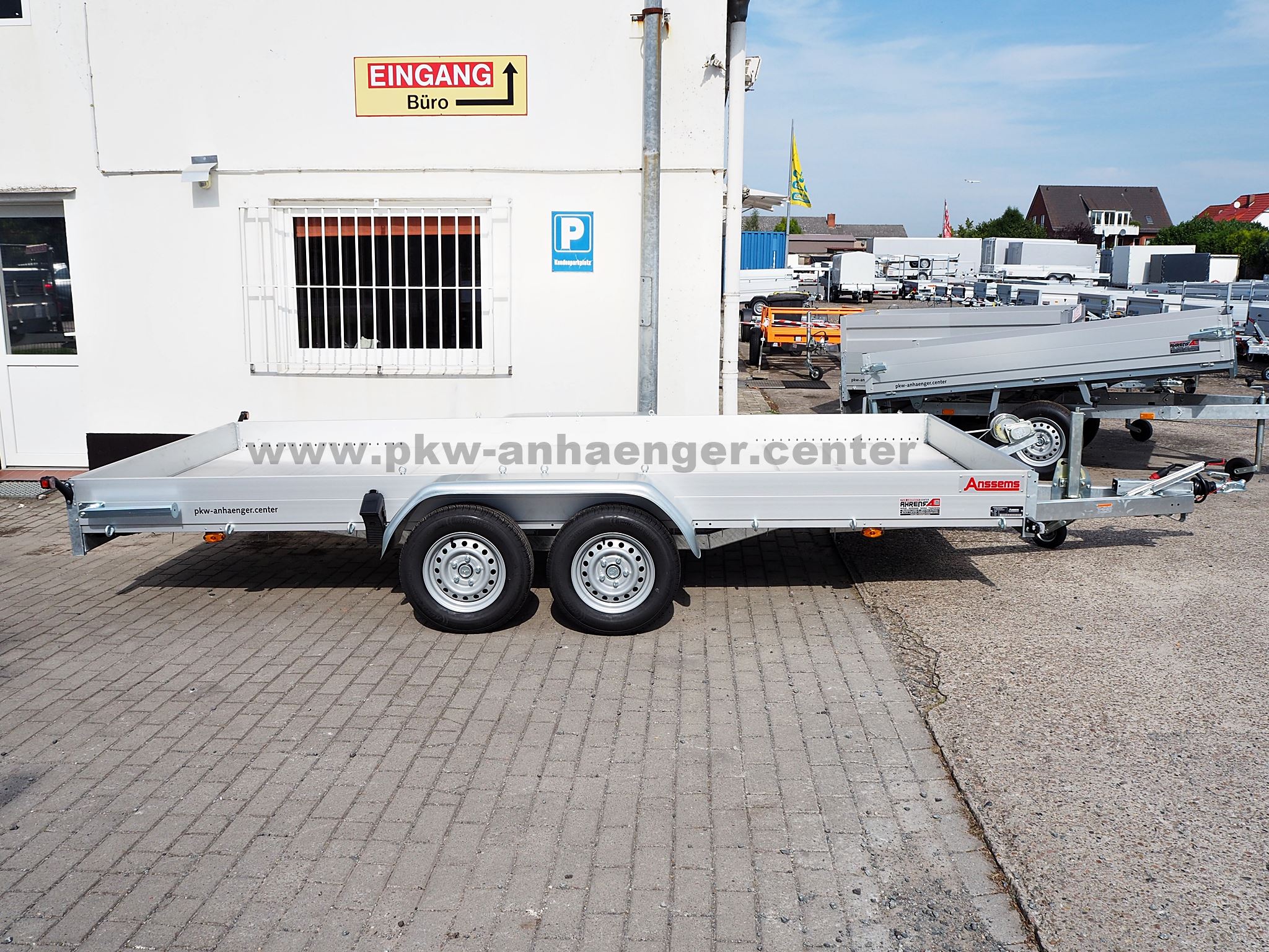 Anssems AMT 2500 440x190 Autotransportanhänger