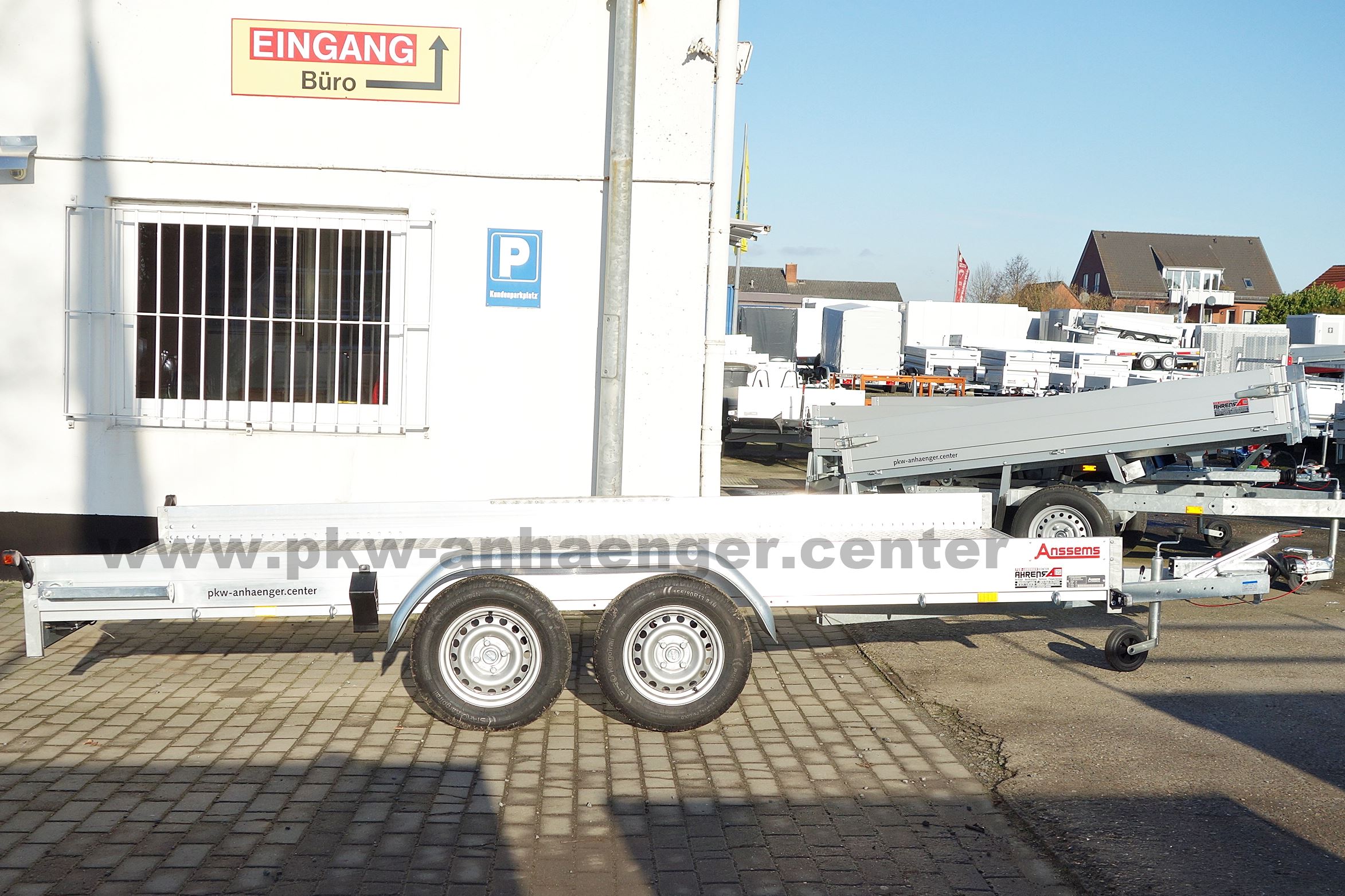 Anssems AMT 2000 400x188 ECO Autotransportanhänger