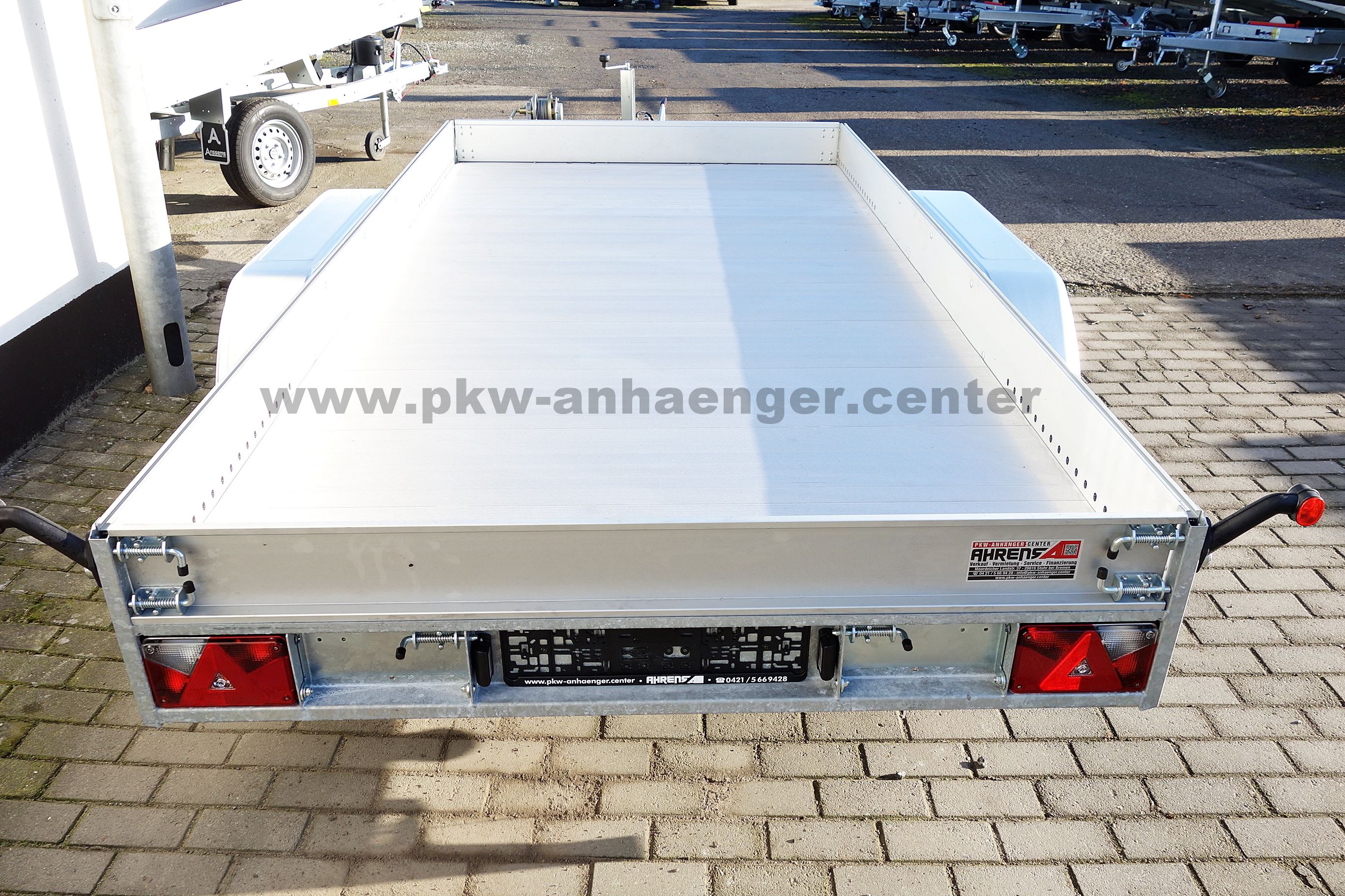 Anssems AMT 1500 340x170 Autotrailer mit Aluboden für Kleinfahrzeuge