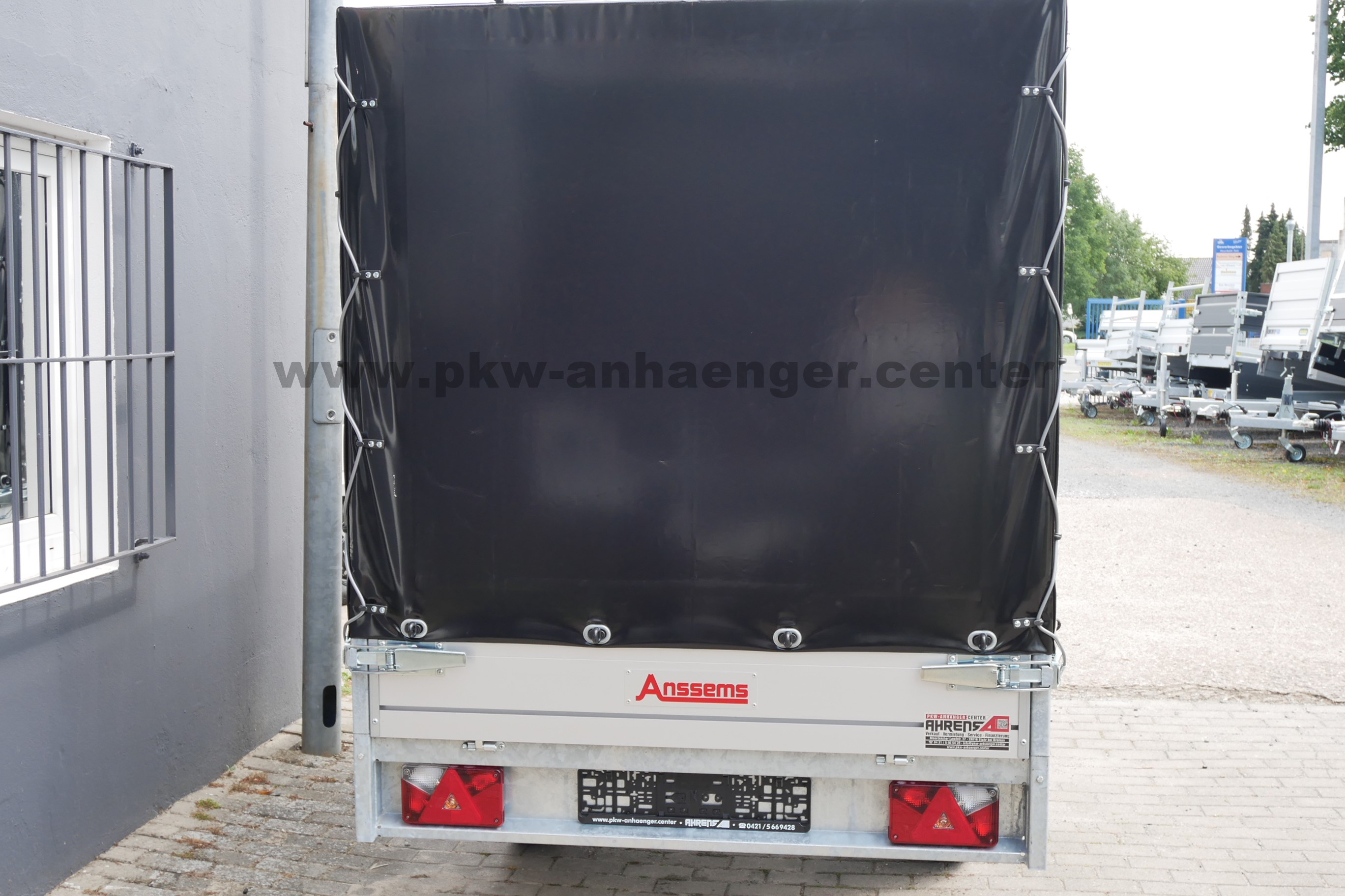Anssems PLT1-PRO 750 251x150x160cm Planenanhänger Hochlader