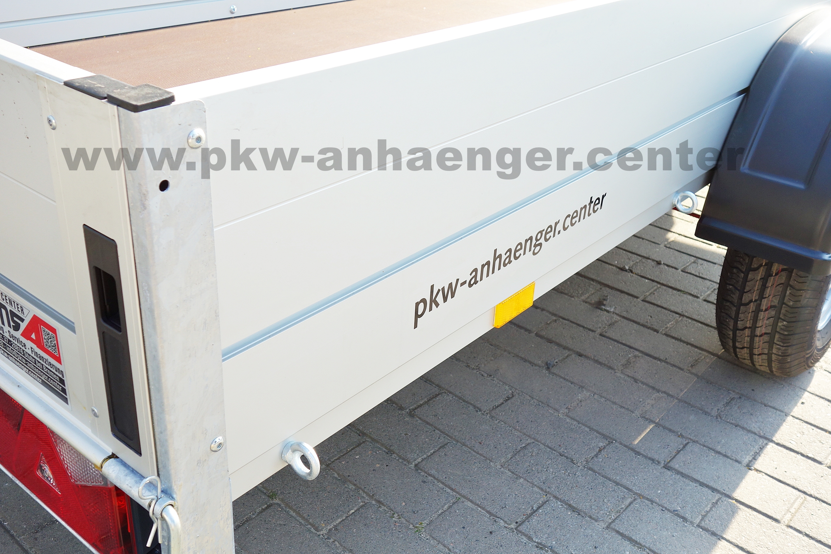 Anssems GTB 1200 301x126x160cm Planenanhänger Alu