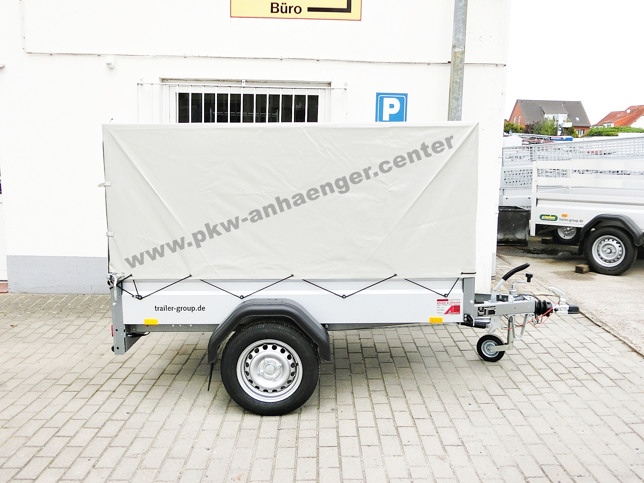 Planenanhänger STEMA BASIC 750kg gebremst 201x108x113cm 100km/h