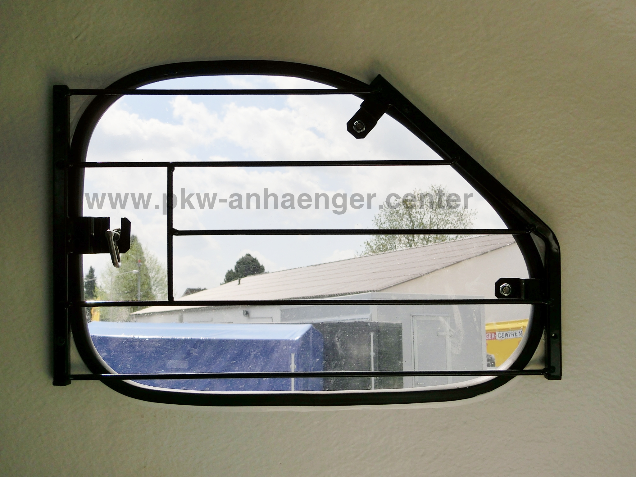 Fensterrahmen links für Cheval Liberte GOLD Pferdeanhänger
