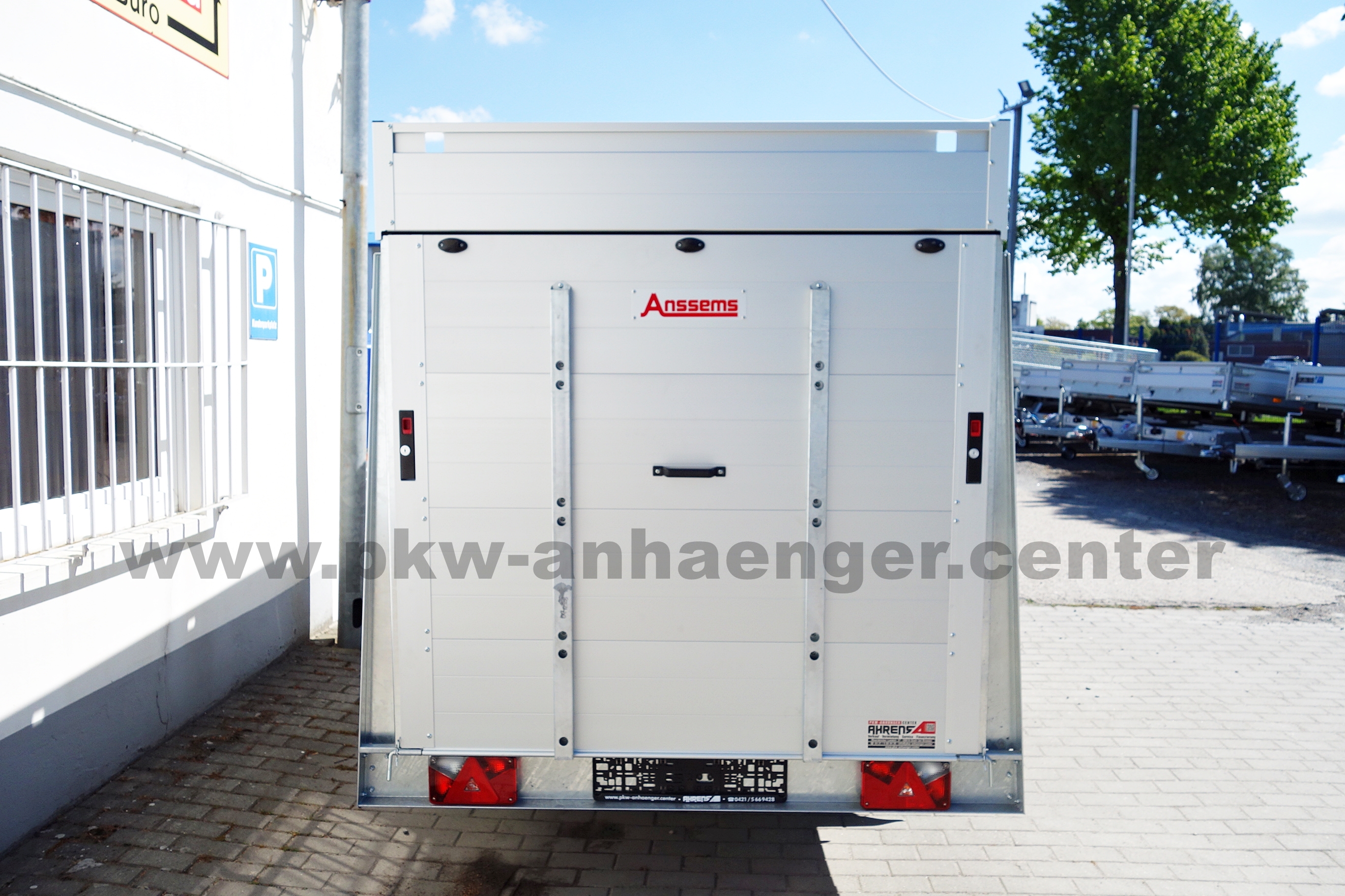 Anssems GTT 2500 301x151 VT3 Deckelanhänger Tandem