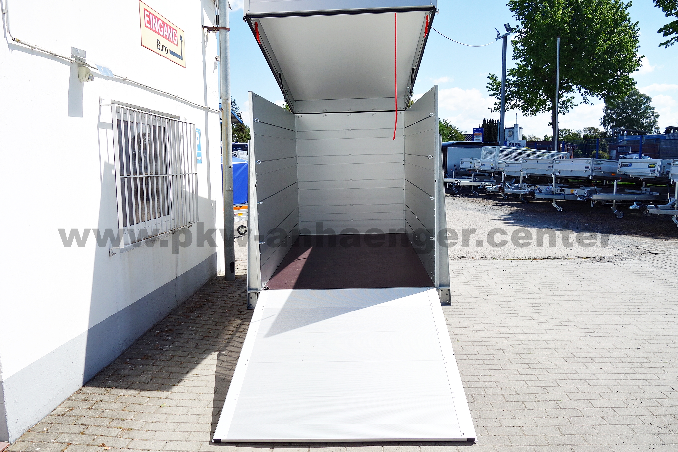Anssems GTT 2500 301x151 VT4 Deckelanhänger Tandem
