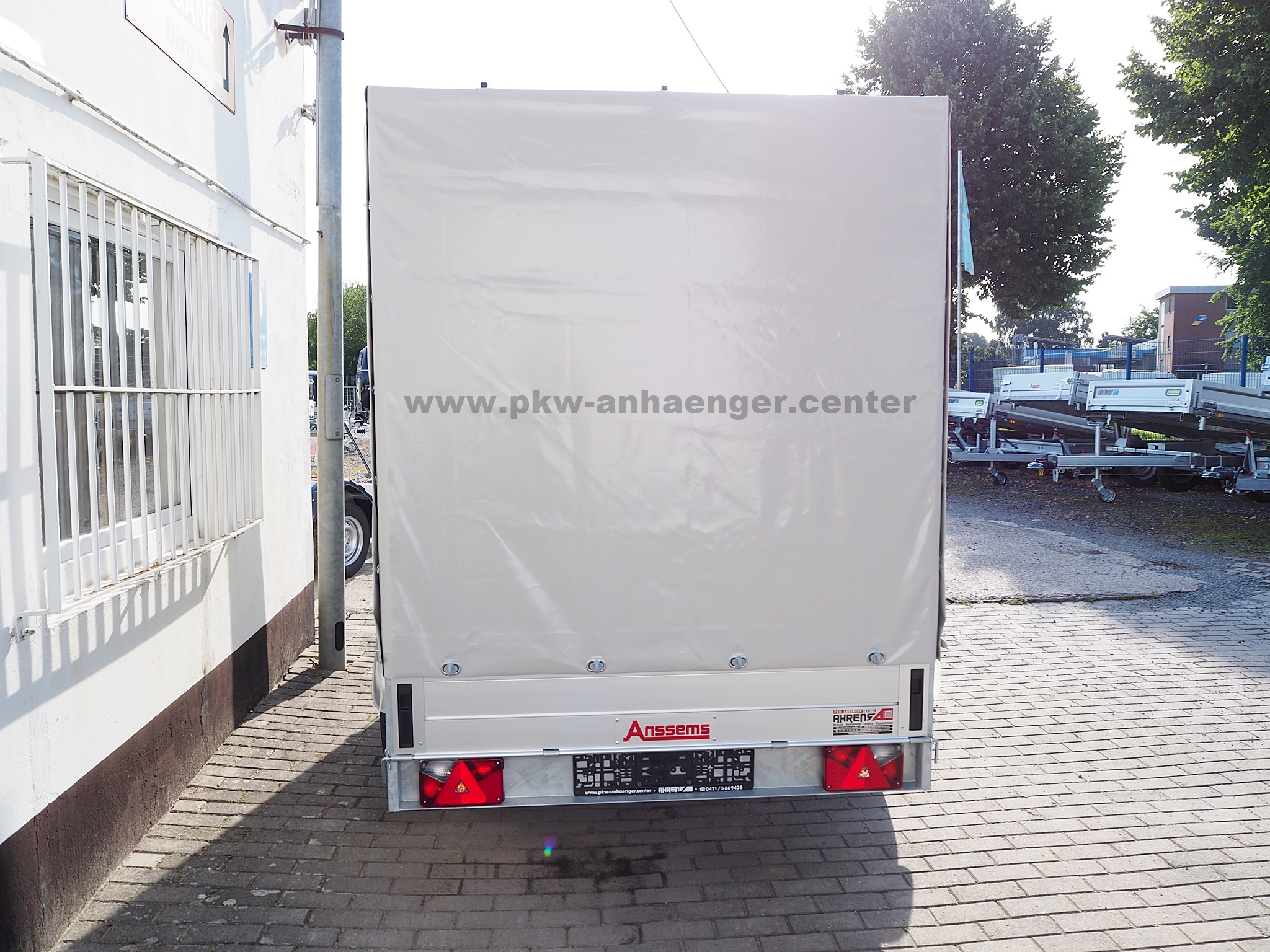 Anssems GTT 2000 301x151x180cm Planenanhänger Tandem