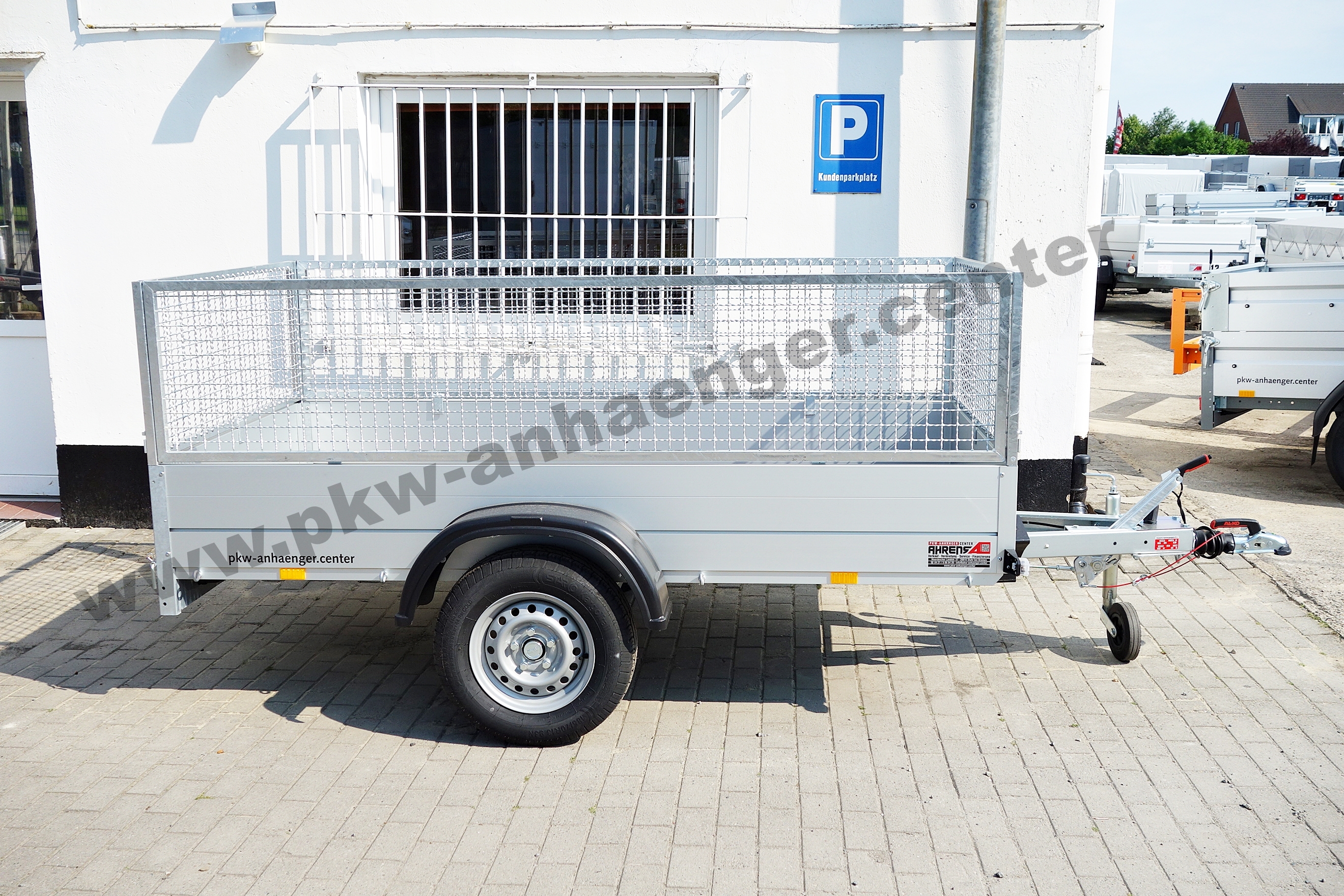 Anssems GTB 1200 251x126x85cm Anhänger Gitteraufsatz