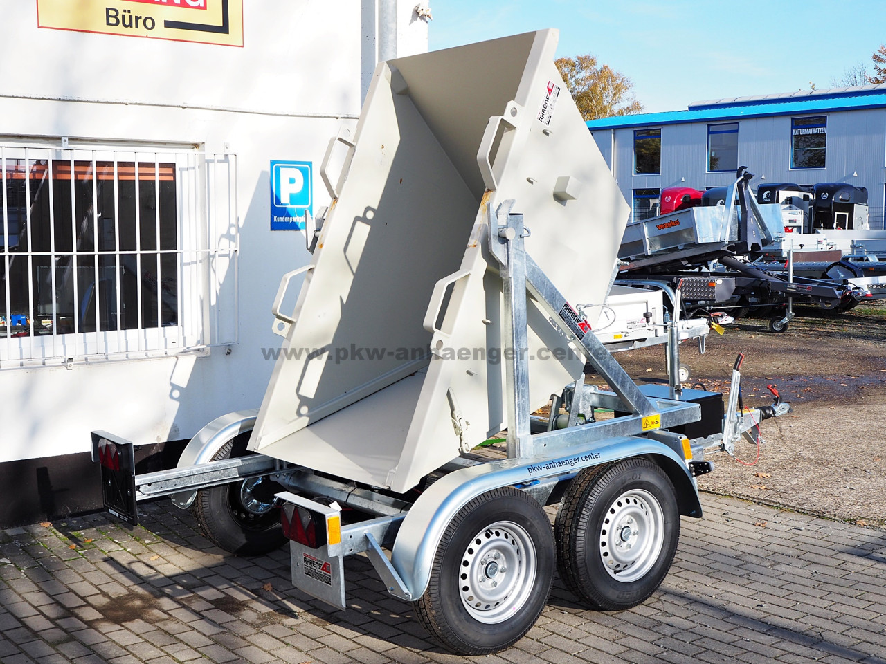 Absetzmuldenanhänger FOXX Containeranhänger 2600kg preiswert online kaufen